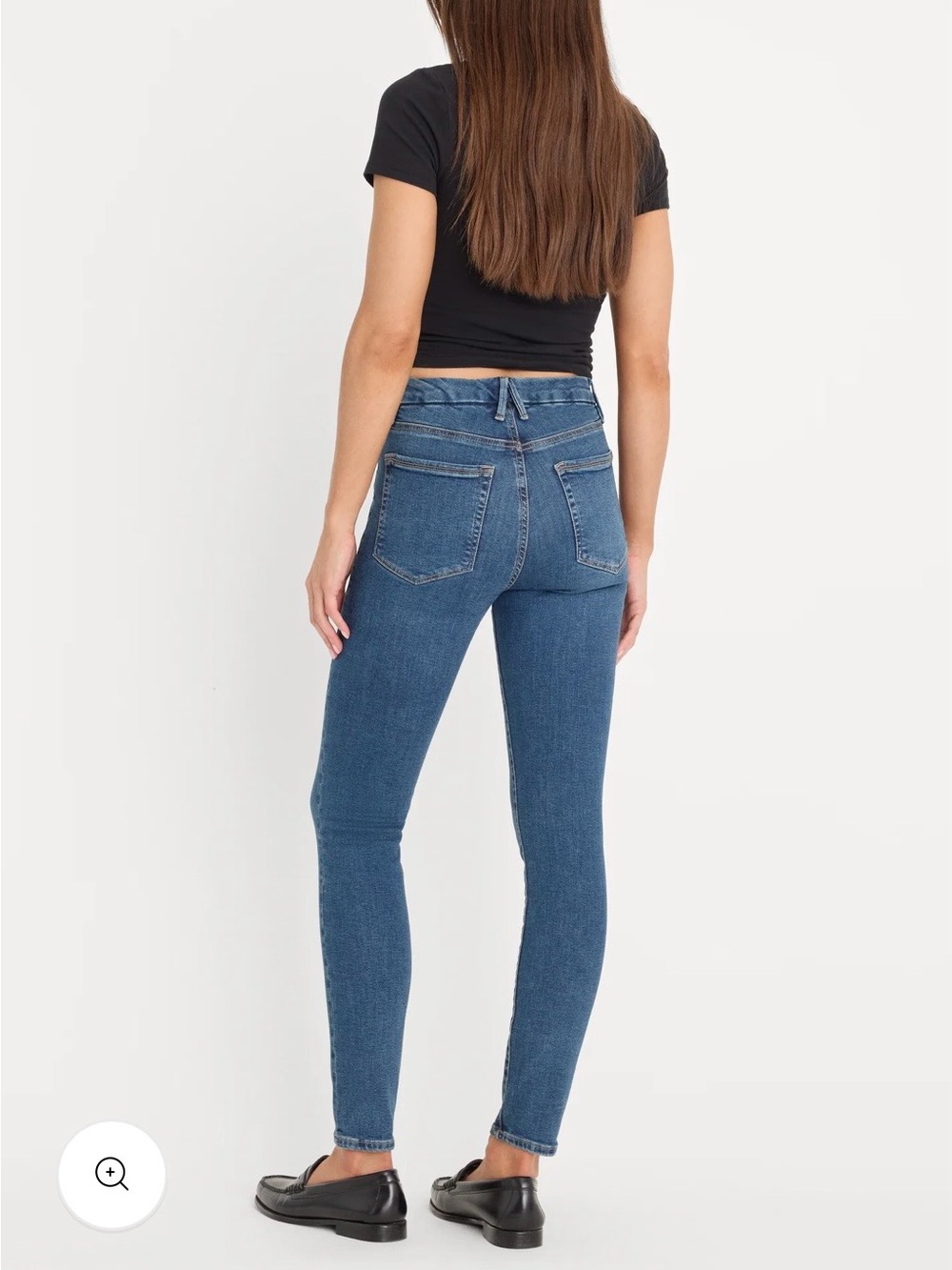 GOOD AMERICAN Good Legs Skinny Jeans - Picture 6 of 7